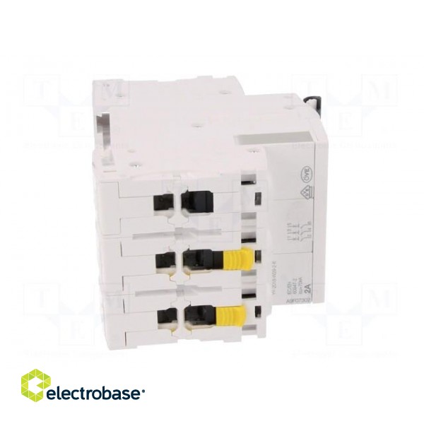 Circuit breaker | 400VAC | Inom: 2A | Poles: 3 | for DIN rail mounting image 7