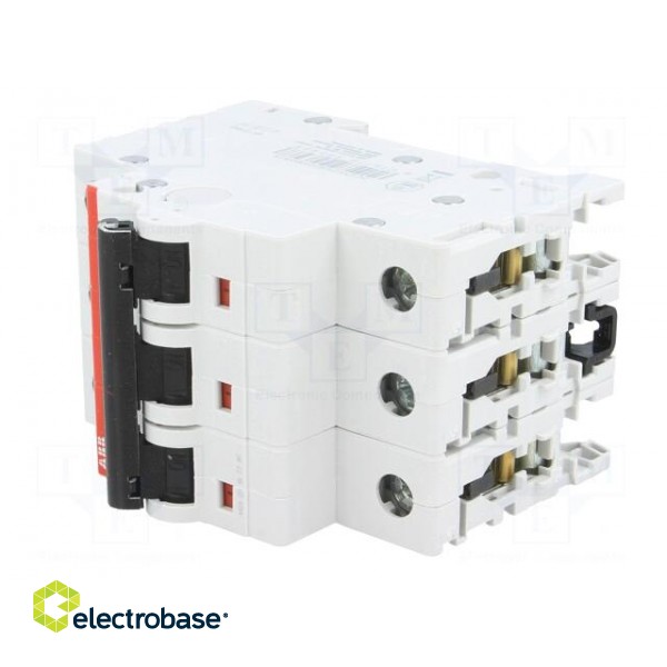 Circuit breaker | 400VAC | Inom: 32A | Poles: 3 | DIN | Charact: B | 6kA image 2