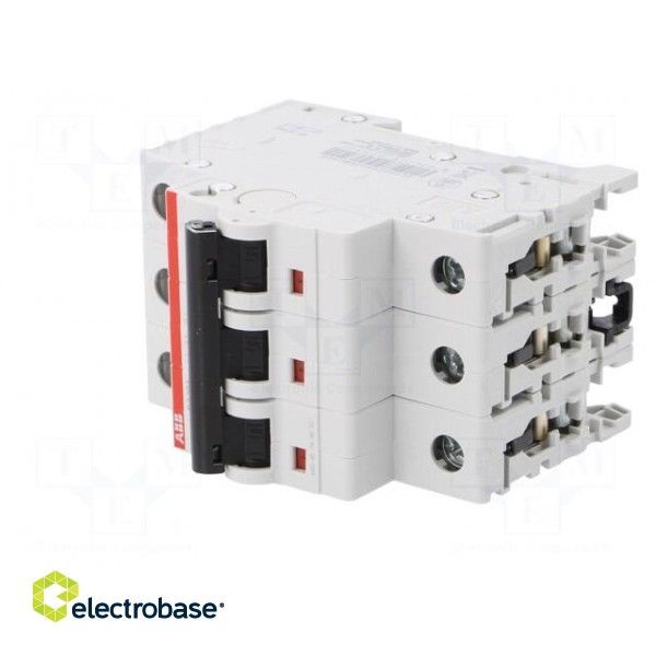Circuit breaker | 400VAC | Inom: 40A | Poles: 3 | DIN | Charact: B | 6kA image 2