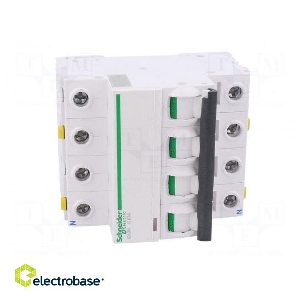 Circuit breaker | 400VAC | Inom: 63A | Poles: 3+N | Charact: C | 6kA | IP20 image 9