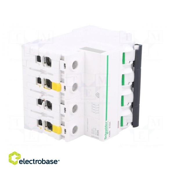 Circuit breaker | 400VAC | Inom: 63A | Poles: 4 | DIN | Charact: B | 6kA image 8