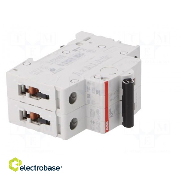 Circuit breaker | 400VAC | Inom: 6A | Poles: 2 | for DIN rail mounting image 8