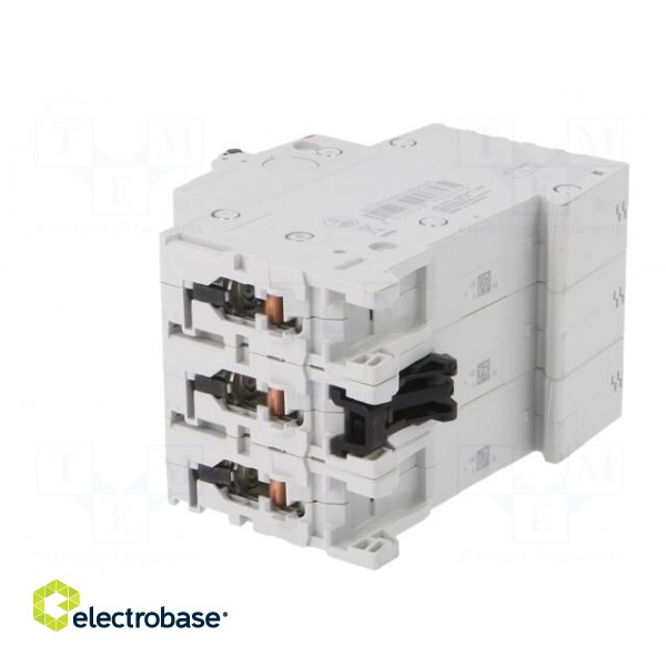 Circuit breaker | 400VAC | Inom: 6A | Poles: 3 | DIN | Charact: B | 6kA image 4