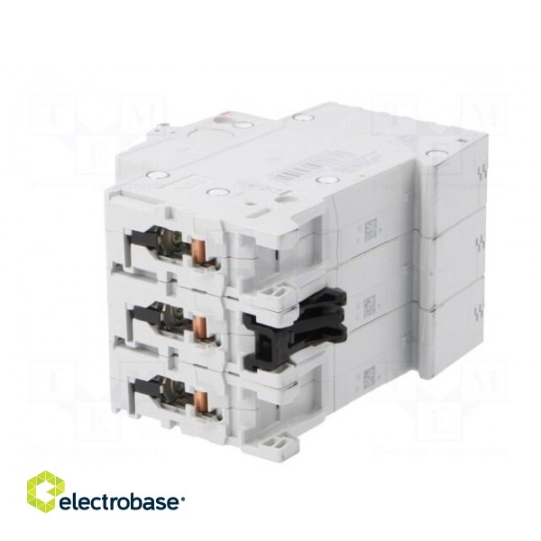 Circuit breaker | 400VAC | Inom: 6A | Poles: 3 | DIN | Charact: C | 6kA image 4
