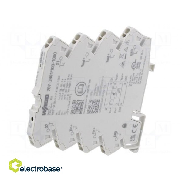Circuit breaker | Inom: 1A | for DIN rail mounting | IP20 | MCB image 1