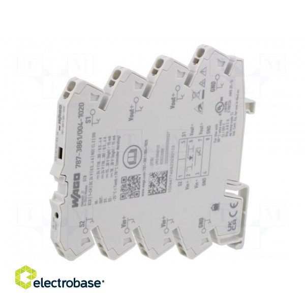 Circuit breaker | Inom: 4A | for DIN rail mounting | IP20 | MCB image 1