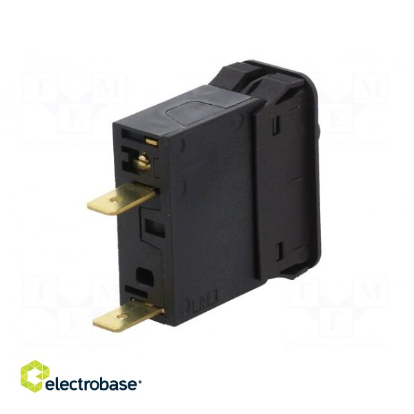 Circuit breaker | Urated: 240VAC | 32VDC | 10A | SPST | 34x14.5mm | MCB image 6