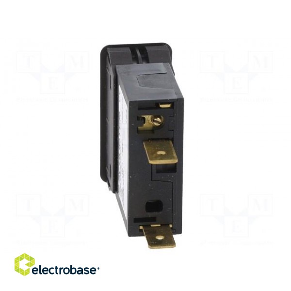 Circuit breaker | Urated: 240VAC | 32VDC | 16A | SPST | Poles: 1 | SNAP-IN image 5