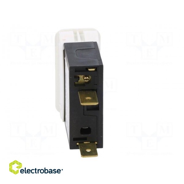 Circuit breaker | Urated: 240VAC | 32VDC | 5A | SPST | 34x14.5mm | MCB image 5