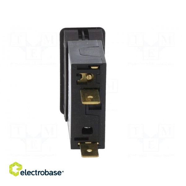 Circuit breaker | Urated: 240VAC | 32VDC | 5A | SPST | Poles: 1 | SNAP-IN image 5