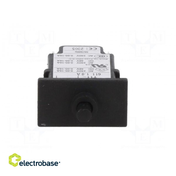Circuit breaker | Urated: 240VAC | 48VDC | 1.8A | SPST | Poles: 1 | MCB image 9