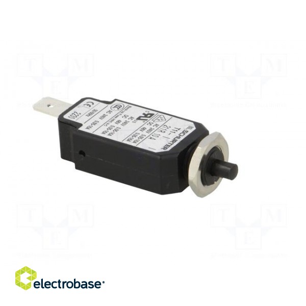 Circuit breaker | Urated: 240VAC | 48VDC | 10A | SPST | Poles: 1 | screw image 8