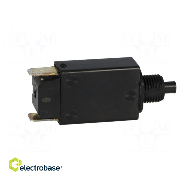 Circuit breaker | Urated: 240VAC | 48VDC | 4A | SPST | Poles: 1 | screw image 7
