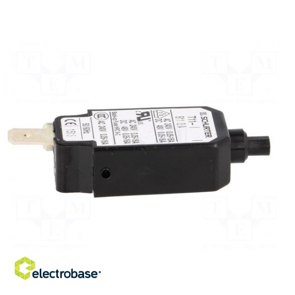 Circuit breaker | Urated: 240VAC | 48VDC | 8A | SPST | Poles: 1 | DROP-IN image 7