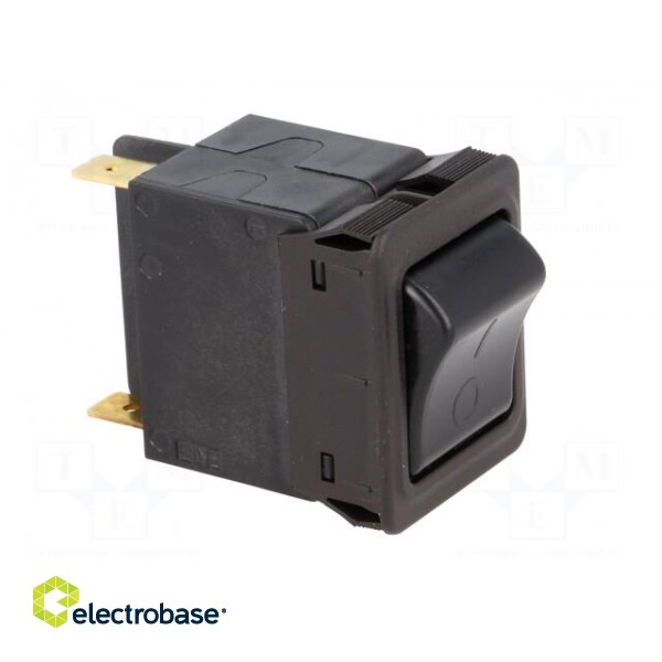 Circuit breaker | Urated: 240VAC | 60VDC | 10A | DPST | Poles: 2 | 34x26mm image 8