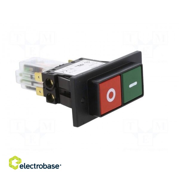 Circuit breaker | Urated: 240VAC | 60VDC | 20A | DPST | Poles: 2 | SNAP-IN image 8