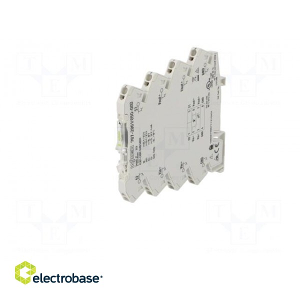 Circuit breaker | Urated: 24VDC | 0.5A | Poles: 1 | IP20 | 6x97.8x94mm image 2