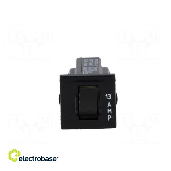 Circuit breaker | Urated: 250VAC | 32VDC | 13A | SPST-NC | Poles: 1 | MCB image 9