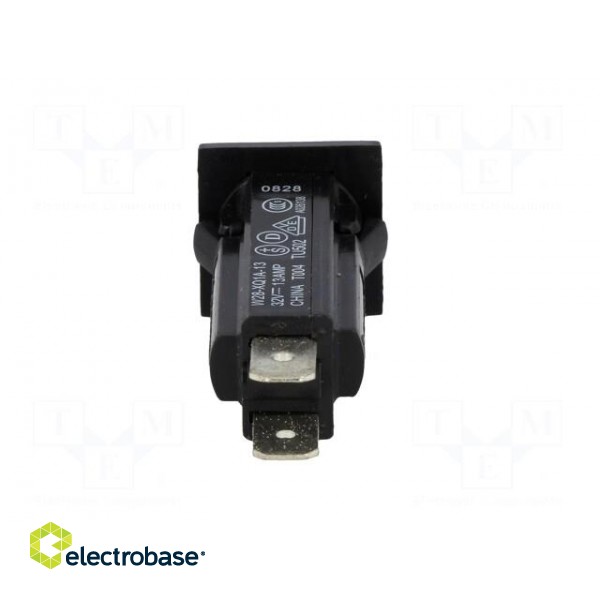 Circuit breaker | Urated: 250VAC | 32VDC | 13A | SPST-NC | Poles: 1 | MCB image 5