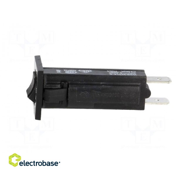 Circuit breaker | Urated: 250VAC | 32VDC | 5A | SPST-NC | Poles: 1 | Ø16mm image 3