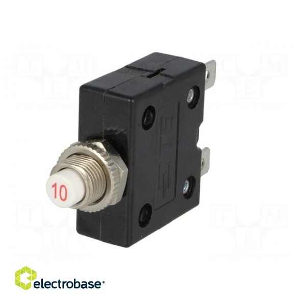Circuit breaker | Urated: 250VAC | 50VDC | 10A | SPST-NC | Poles: 1 image 2