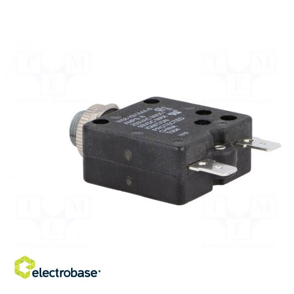Circuit breaker | Urated: 250VAC | 50VDC | 8A | SPST-NC | Poles: 1 image 4