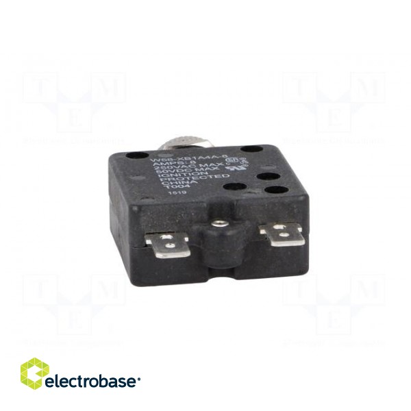 Circuit breaker | Urated: 250VAC | 50VDC | 8A | SPST-NC | Poles: 1 image 5