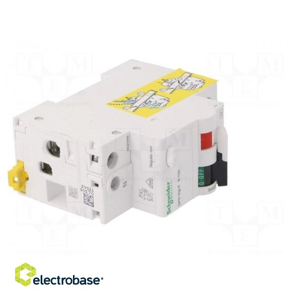 RCBO breaker | Inom: 10A | Ires: 30mA | Max surge current: 250A | IP20 image 8