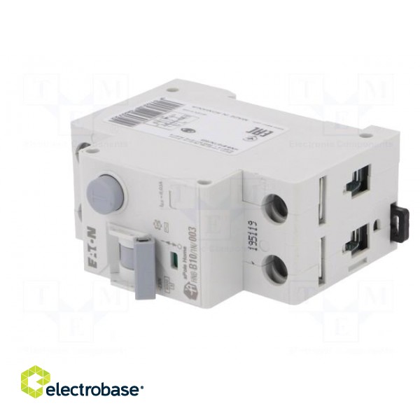 RCBO breaker | Inom: 10A | Ires: 30mA | Max surge current: 250A | IP20 image 2