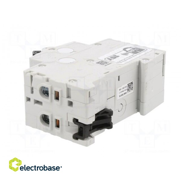 RCBO breaker | Inom: 10A | Ires: 30mA | Poles: 1+N | 230VAC | IP20 | DS200 image 4