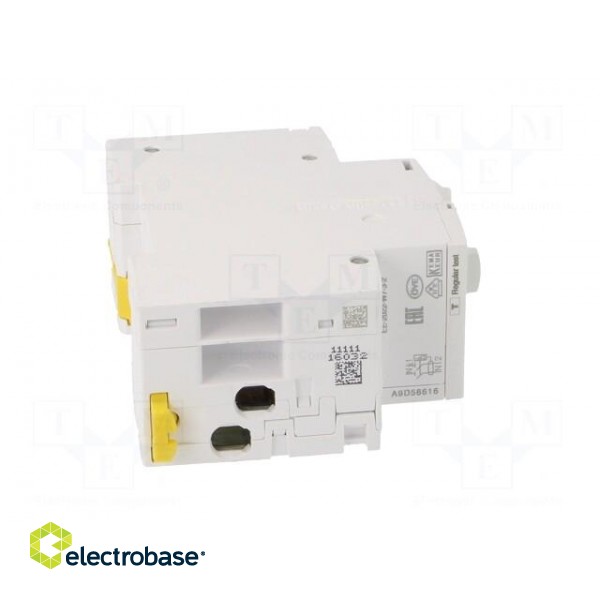 RCBO breaker | Inom: 16A | Ires: 30mA | Max surge current: 250A | IP20 image 7