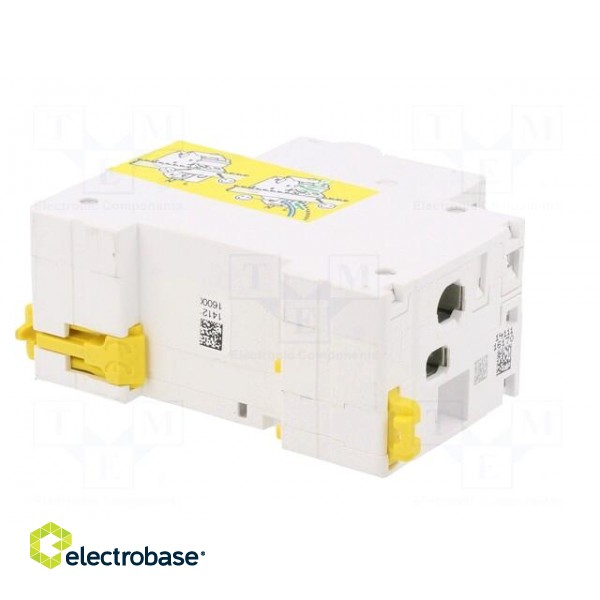 RCBO breaker | Inom: 16A | Ires: 30mA | Max surge current: 250A | IP20 paveikslėlis 6