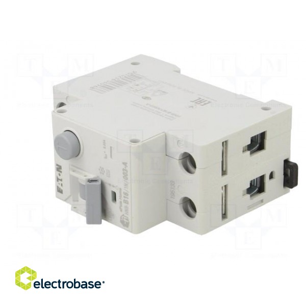 RCBO breaker | Inom: 16A | Ires: 30mA | Max surge current: 250A | IP20 image 2