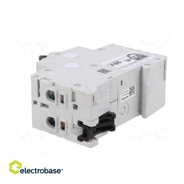 RCBO breaker | Inom: 16A | Ires: 30mA | Poles: 1+N | 230VAC | IP20 | DS200 image 4