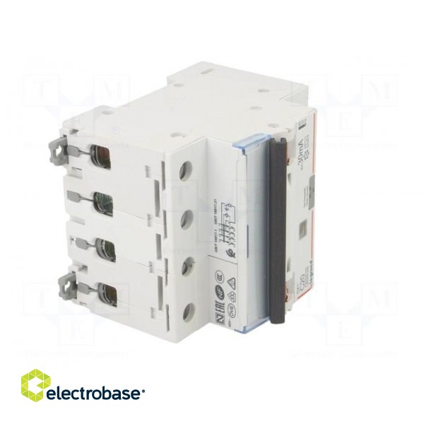 RCBO breaker | Inom: 20A | Ires: 30mA | Max surge current: 250A | IP20 image 8