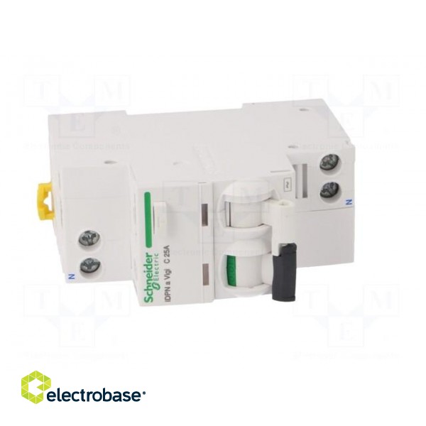 RCBO breaker | Inom: 25A | Ires: 30mA | Max surge current: 250A | IP20 image 9