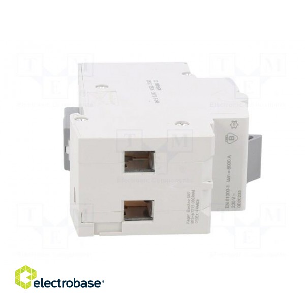 RCBO breaker | Inom: 25A | Ires: 30mA | Max surge current: 250A | IP20 image 7