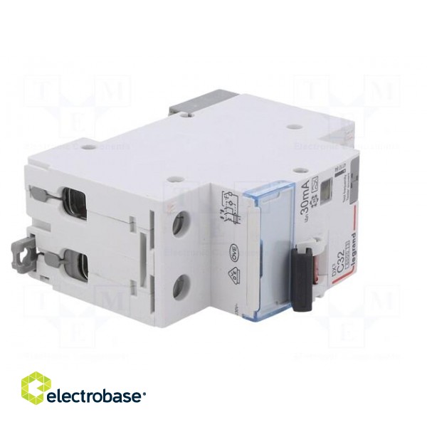 RCBO breaker | Inom: 32A | Ires: 30mA | Max surge current: 250A | IP20 image 8