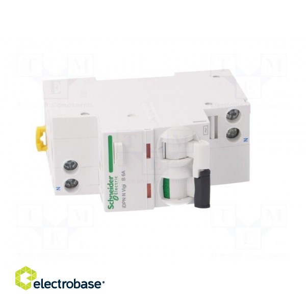 RCBO breaker | Inom: 6A | Ires: 30mA | Max surge current: 250A | IP20 image 9