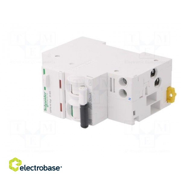 RCBO breaker | Inom: 6A | Ires: 30mA | Max surge current: 250A | IP20 image 2