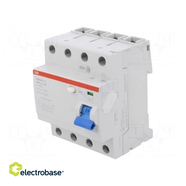 RCD breaker | Inom: 100A | Ires: 300mA | Max surge current: 5000A image 1