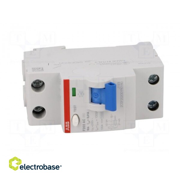 RCD breaker | Inom: 16A | Ires: 10mA | Max surge current: 5000A | IP20 image 9