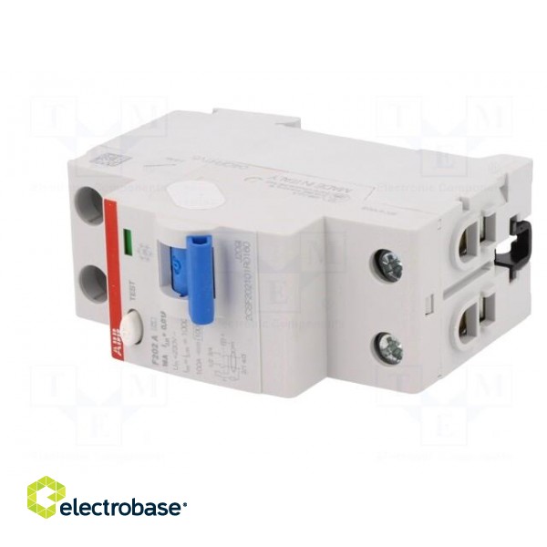 RCD breaker | Inom: 16A | Ires: 10mA | Max surge current: 5000A | IP20 image 2