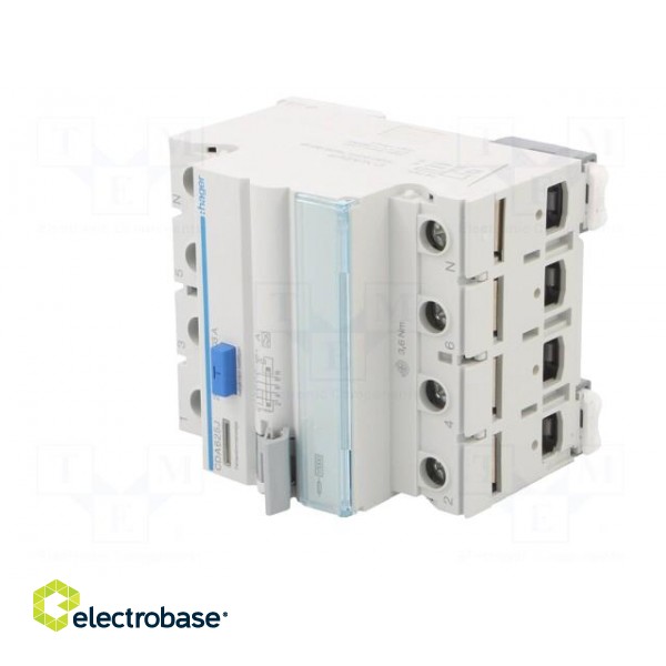 RCD breaker | Inom: 25A | Ires: 30mA | Max surge current: 250A | IP20 фото 2