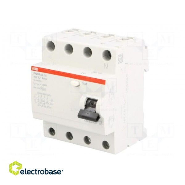 RCD breaker | Inom: 25A | Ires: 30mA | Max surge current: 250A | IP20 image 2