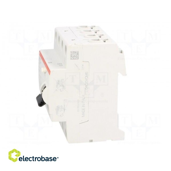 RCD breaker | Inom: 25A | Ires: 30mA | Max surge current: 250A | IP20 image 3