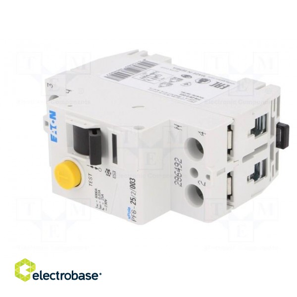 RCD breaker | Inom: 25A | Ires: 30mA | Max surge current: 500A | IP20 image 6