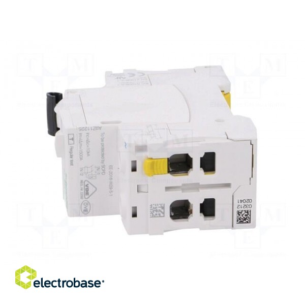 RCD breaker | Inom: 25A | Ires: 30mA | Poles: 2 | 400V | Mounting: DIN image 3