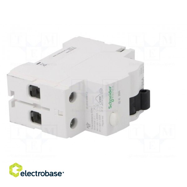 RCD breaker | Inom: 25A | Ires: 30mA | Poles: 2 | 400V | Mounting: DIN image 8