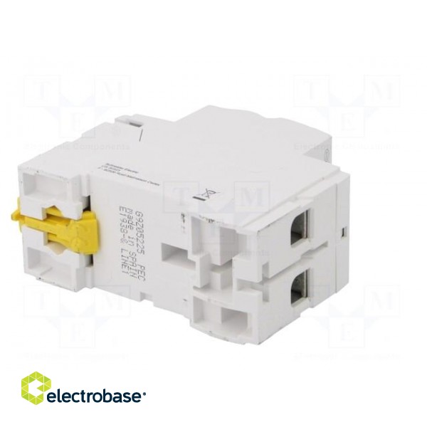 RCD breaker | Inom: 25A | Ires: 30mA | Poles: 2 | 400V | Mounting: DIN image 6
